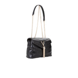 Borsa mini a spalla flap Privilege nero