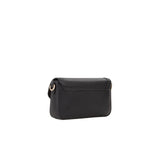 Borsa a tracolla flap Ivy nero