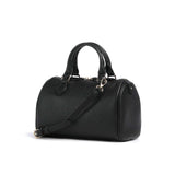 Borsa a mano con doppi manici Rised re nero