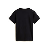 T-shirt junior stampa want a pizza me nero