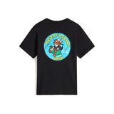 T-shirt stampa hasta la shaka nero