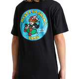 T-shirt stampa hasta la shaka nero