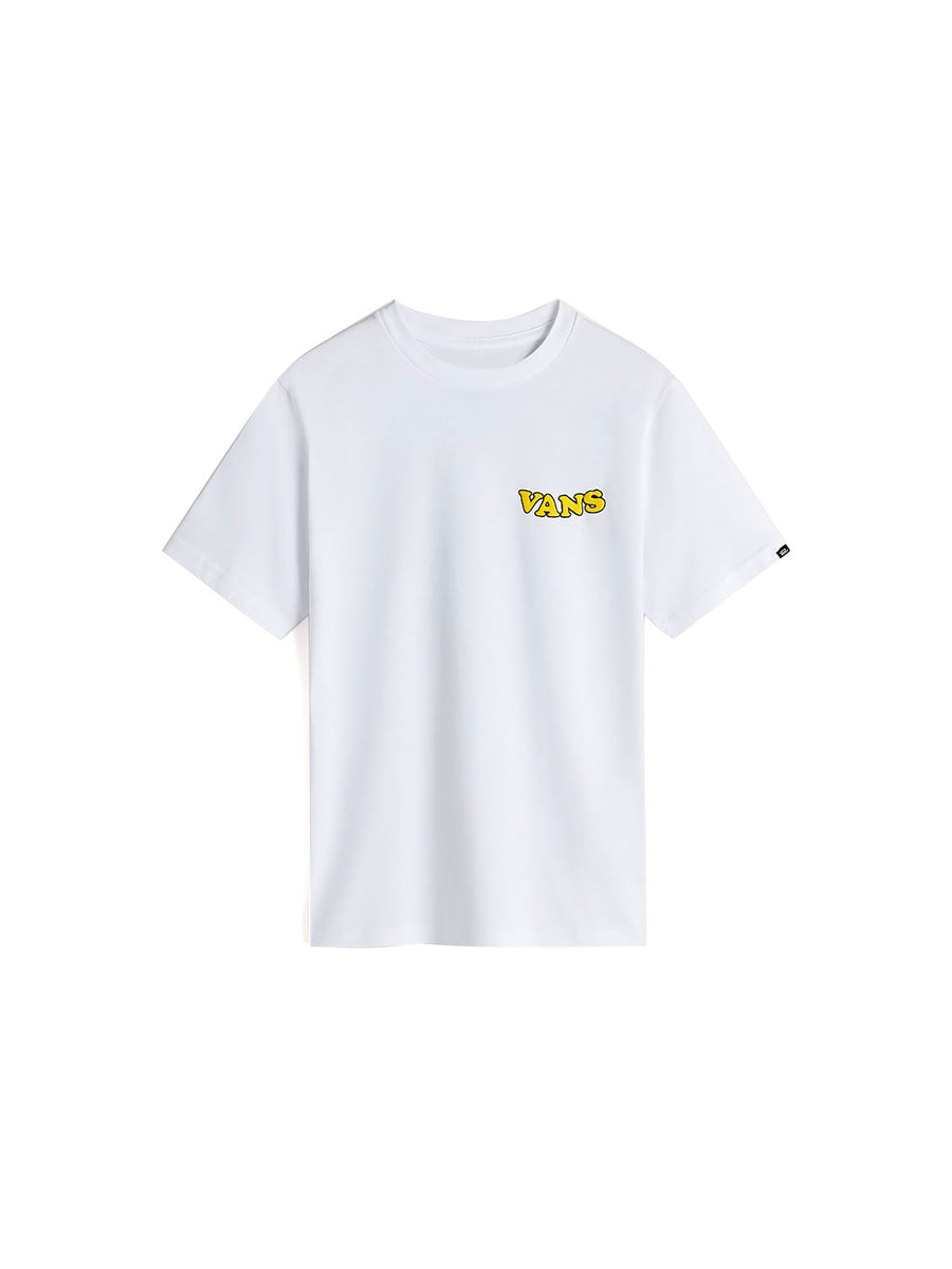 T-shirt stampa hasta la shaka bianco