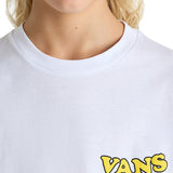 T-shirt stampa hasta la shaka bianco