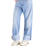 Jeans flare Kendall denim chiaro