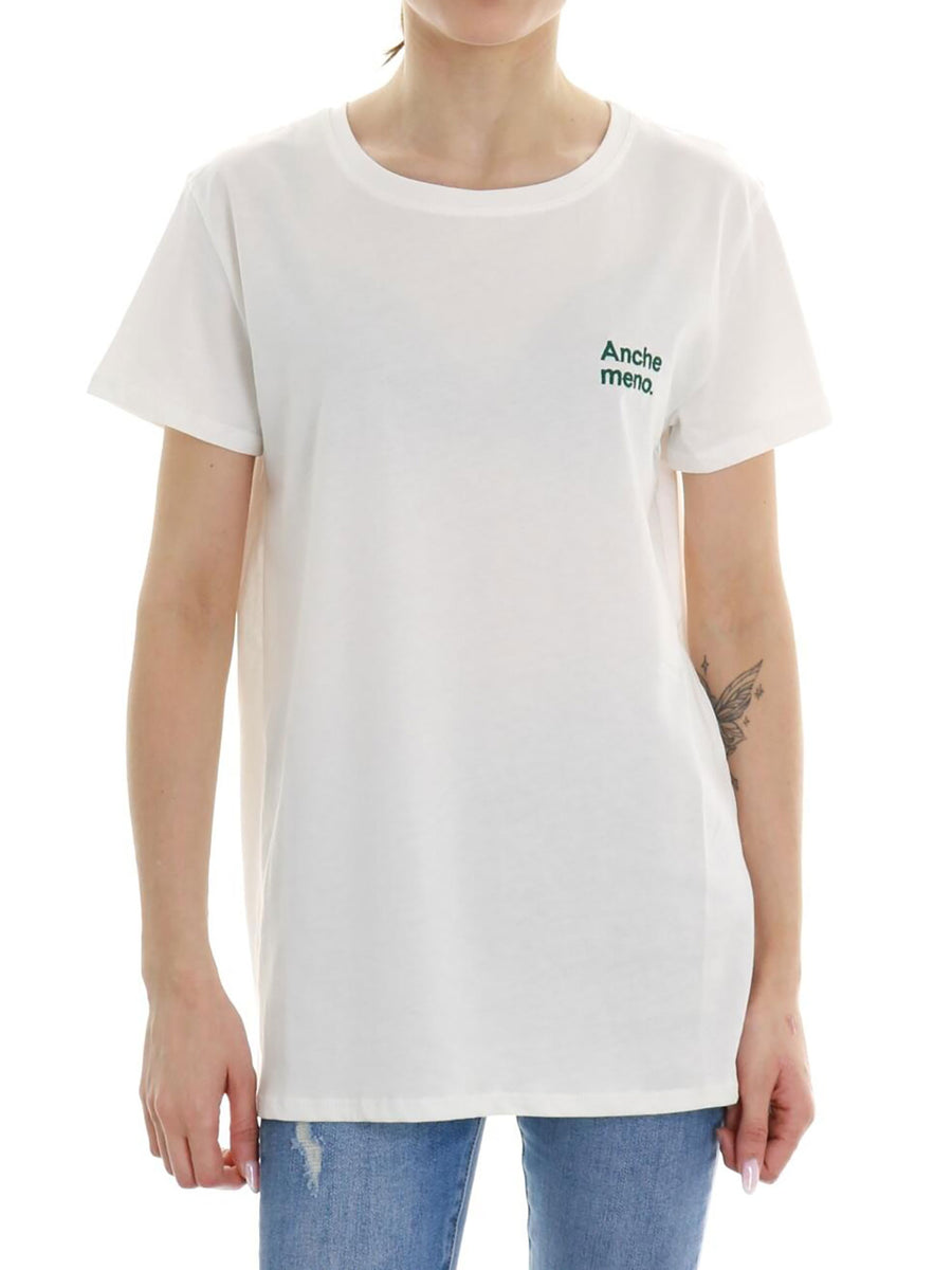 T-shirt manica corta Anche meno bianco