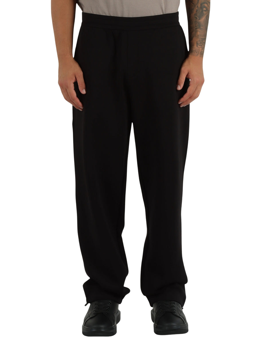 Pantalone tuta Armani Exhcange over uomo nero