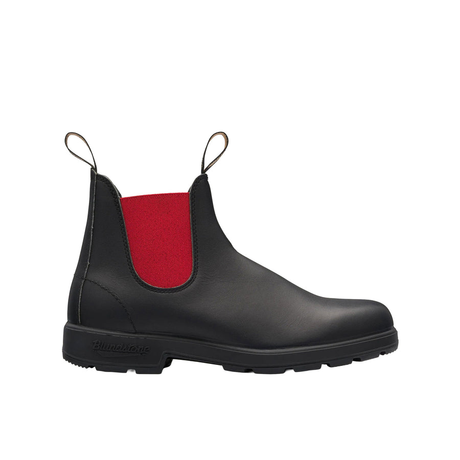 Stivaletto beatle Blundstone uomo 508 pelle inserto rosso nero