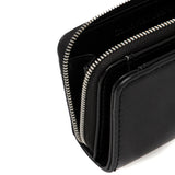 Portafoglio Calvin Klein con logo in rilievo nero