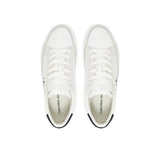 Sneakers vulc flatform nylon mix bianco/nero