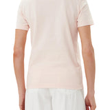 T-shirt Calvin Klein archive con logo ricamato rosa