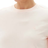 T-shirt Calvin Klein archive con logo ricamato rosa