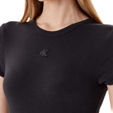 Abito Calvin Klein in cotone strech nero