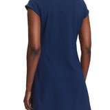 Abito Calvin Klein svasato punto milano blu