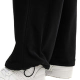 Pantalone in felpa Calvin Klein con logo badge nero