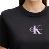 T-shirt Calvin Klein 20S classic  logo nero