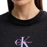 T-shirt Calvin Klein 20S classic  logo nero