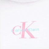 T-shirt Calvin Klein 20S classic  logo bianco