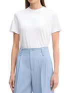 T-shirt Calvin Klein classic fit con logo grafico bianco