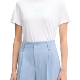 T-shirt Calvin Klein classic fit con logo grafico bianco