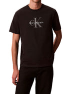 T-shirt Calvin Klein con logo frontale nero