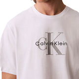 T-shirt Calvin Klein con logo frontale bianco