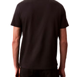 T-shirt Calvin Klein con mini patch logo nero