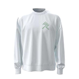 Felpa Calvin Klein con stampa logo diagonale bianco