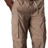 Pantalone Cargo Calvin Klein con gamba rimovibile grigio