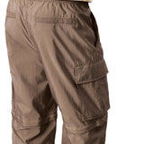 Pantalone Cargo Calvin Klein con gamba rimovibile grigio