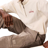 Pantalone Cargo Calvin Klein con gamba rimovibile grigio