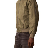 Bomber Calvin Klein in satin verde
