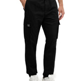 Pantaloni elastic cargo Calvin Klein nero