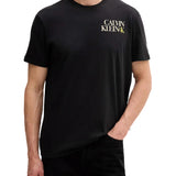T-shirt Calvin Klein con logo NY nero