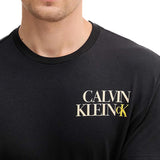 T-shirt Calvin Klein con logo NY nero