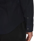 Camicia slim calvin klein in cotone stretch blu
