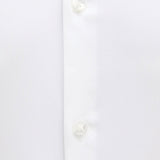 Camicia Calvin Klein slim fit in satin bianco