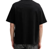 T-shirt Calvin Klein fashion logo nero