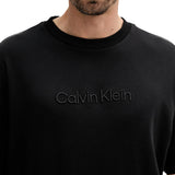 T-shirt Calvin Klein fashion logo nero