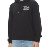 Felpa Calvin Klein con cappuccio in cotone nero