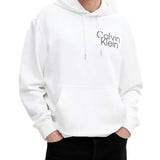 Felpa Calvin Klein con cappuccio in cotone nero