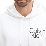 Felpa Calvin Klein con cappuccio in cotone nero