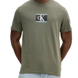 T-shirt Calvin Klein New York City verde