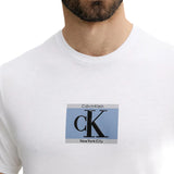 T-shirt Calvin Klein New York City bianco