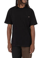 T-shirt Dickies uomo manica corta Luray pocket nero