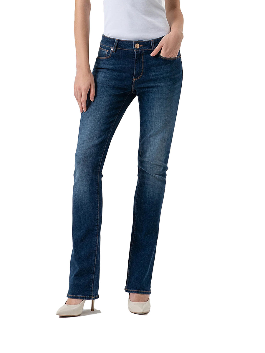 Jeans Fracomina donna Bella B bootcut denim scuro