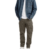 Pantalone Rovic zip 3D regular grigio