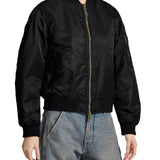 Bomber Guess  in tessuto tecnico nero