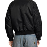Bomber Guess  in tessuto tecnico nero