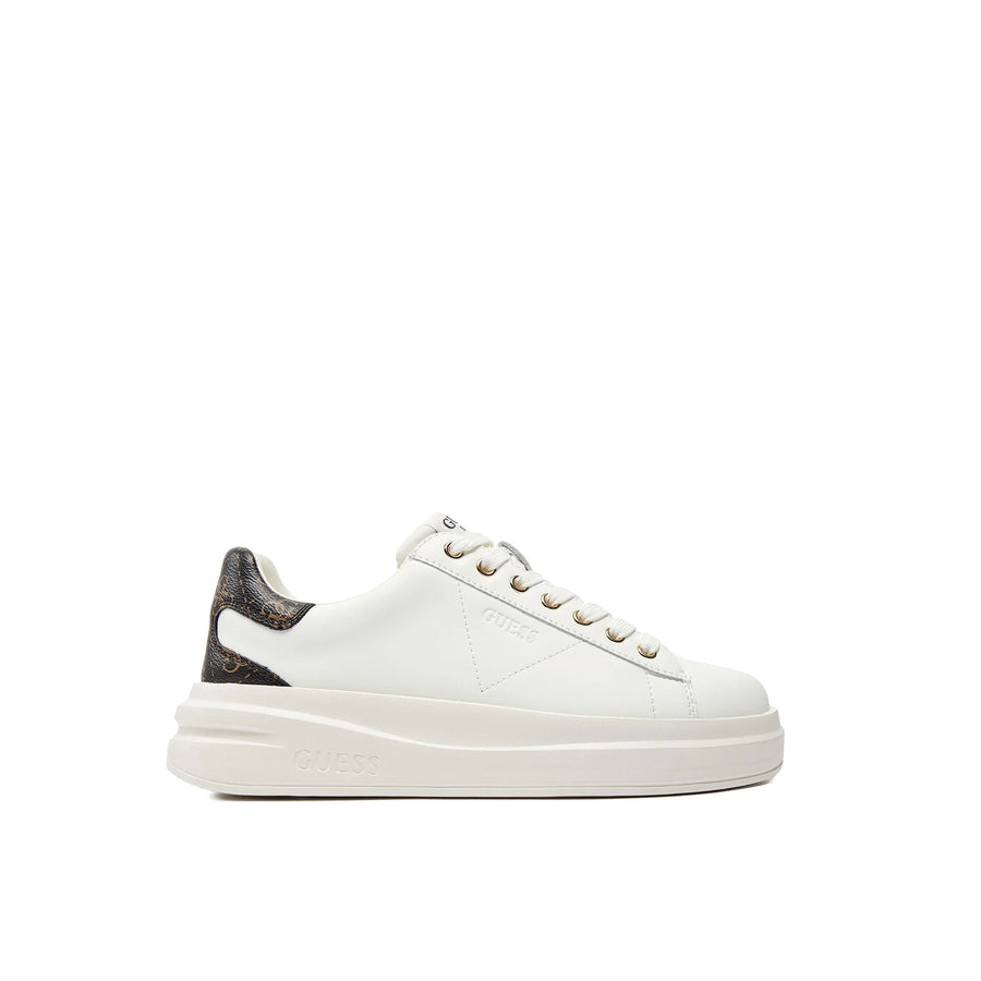 Sneakers Guess donna Elbina bianco/moro